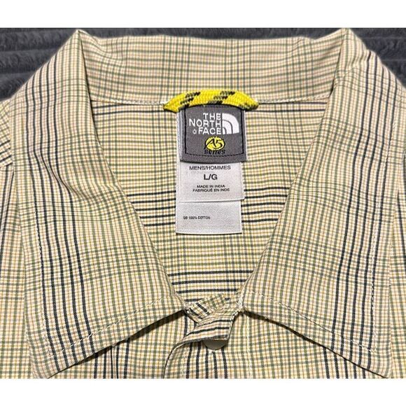 The North Face A5 Series Shirt Plaid Outdoor Cotton Men’s Size L - Picture 6 of 6